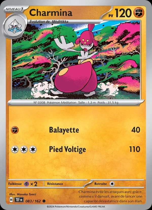 Carte Pokémon Charmina #083 — Forces Temporelles