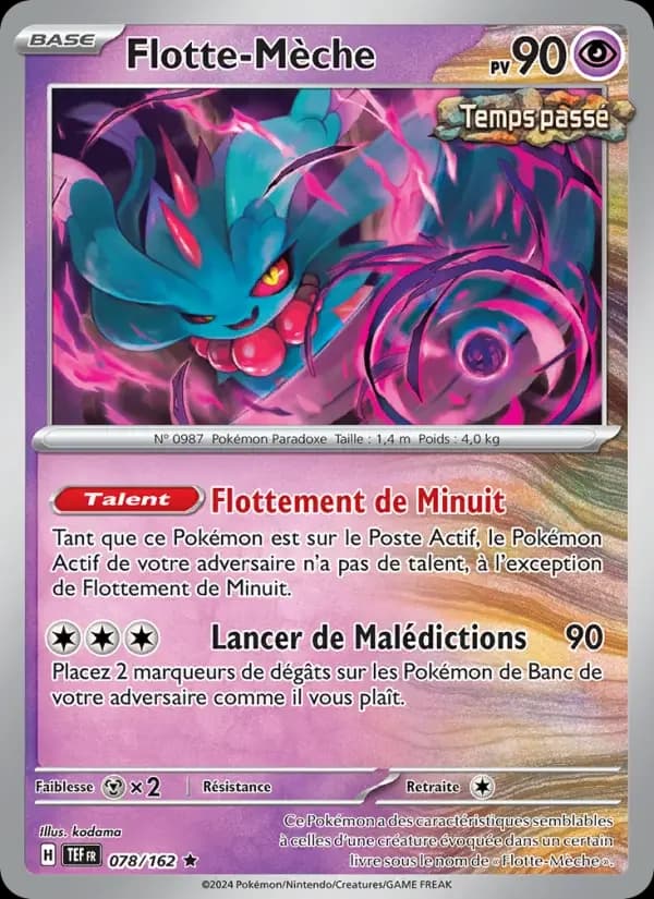 Carte Pokémon Flotte-Mèche #078 — Forces Temporelles