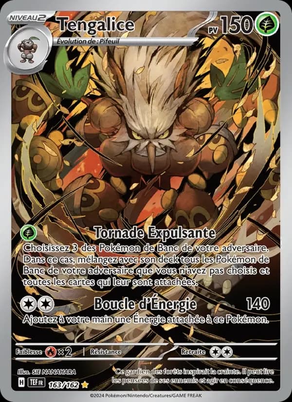 Carte Pokémon Tengalice #163 — Forces Temporelles