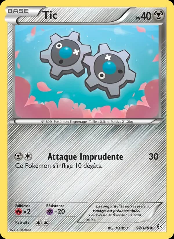 Carte Pokémon Tic #97 — Frontières Franchies