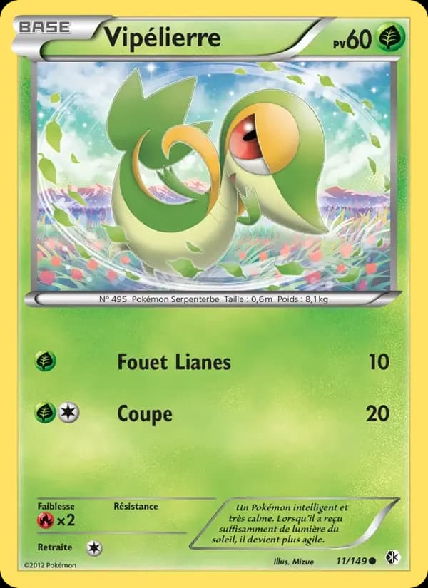 Carte Pokémon Vipélierre #11 — Frontières Franchies