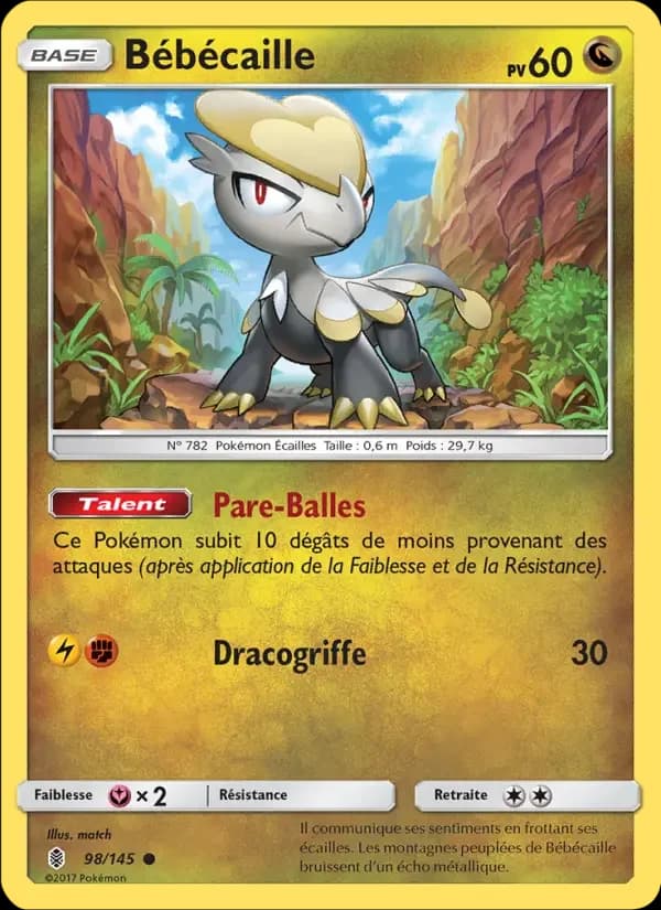 Carte Pokémon Bébécaille #98 — Gardiens Ascendants