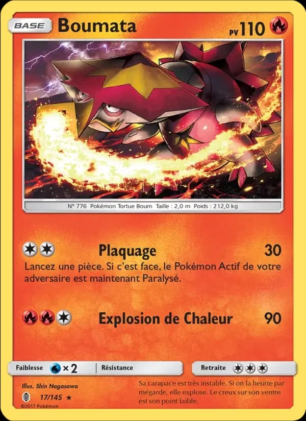 Carte Pokémon Boumata #17 — Gardiens Ascendants