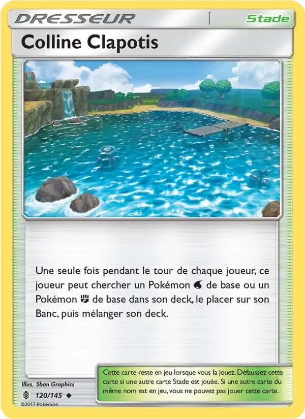 Carte Pokémon Colline Clapotis #120 — Gardiens Ascendants