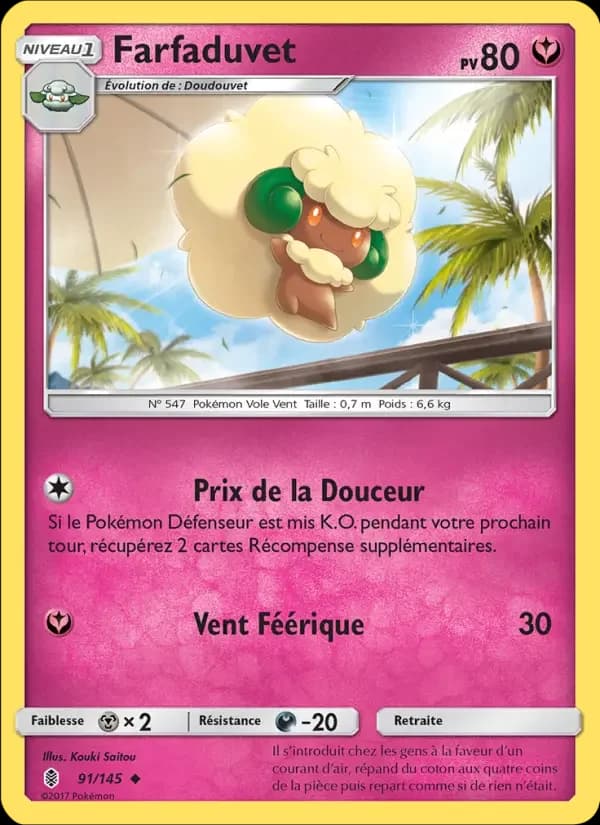 Carte Pokémon Farfaduvet #91 — Gardiens Ascendants