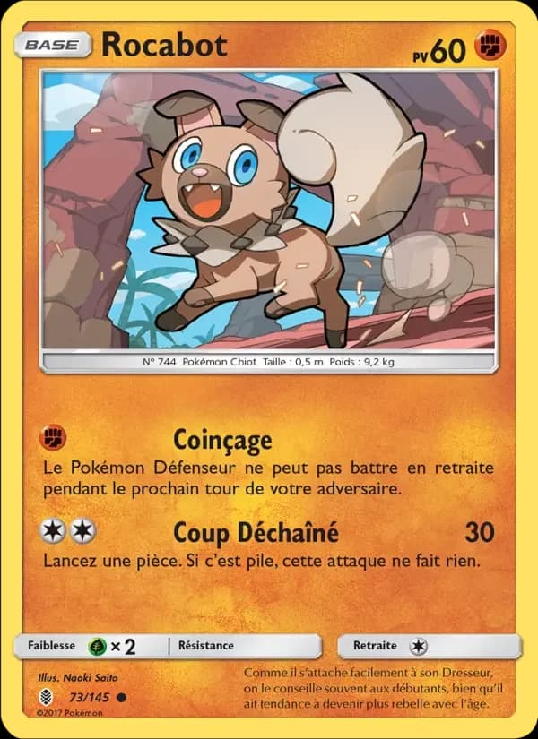 Carte Pokémon Rocabot #73 — Gardiens Ascendants