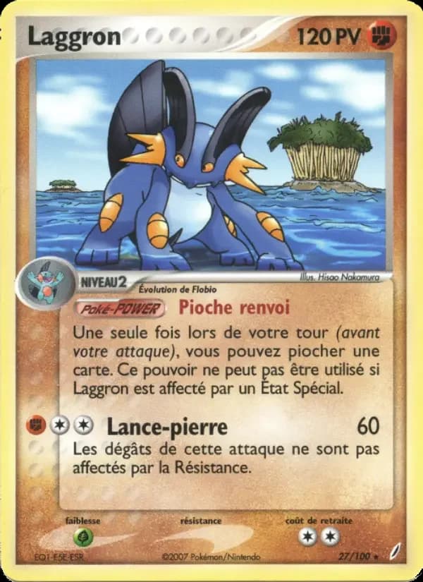 Carte Pokémon Laggron #27 — Gardiens de Cristal