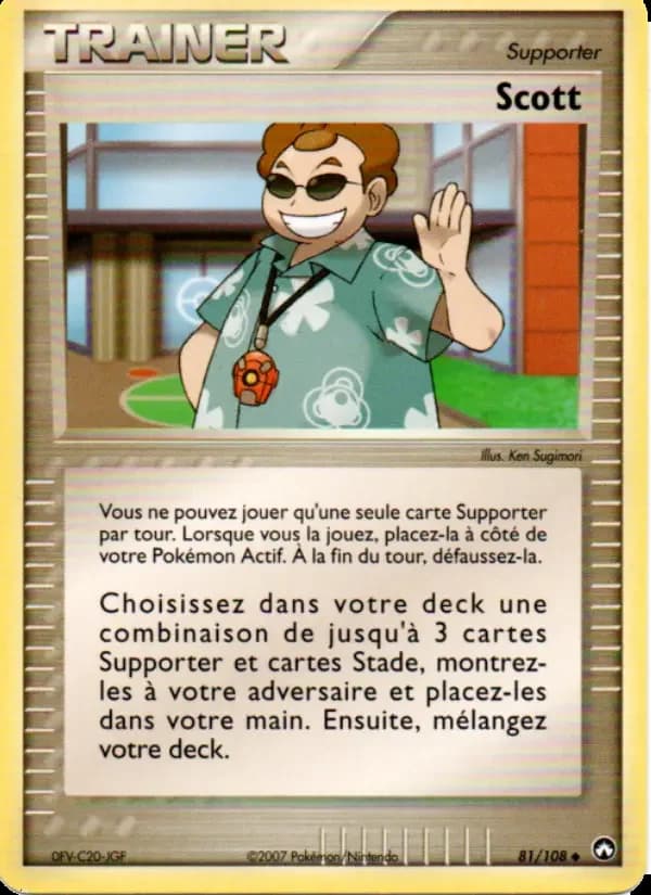 Carte Pokémon Scott #81 — Gardiens du Pouvoir