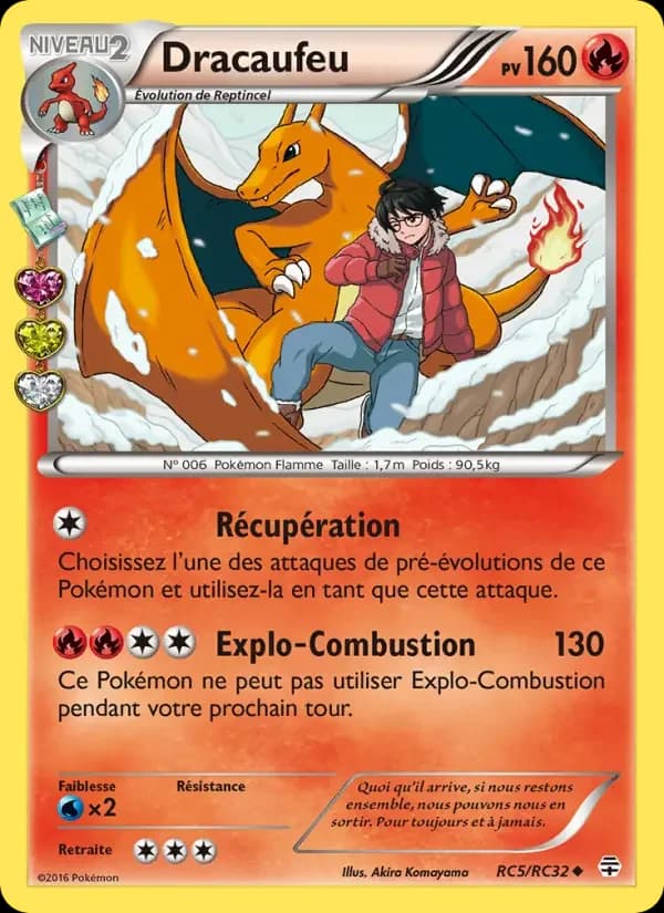 Carte Pokémon Dracaufeu #RC5 — Générations