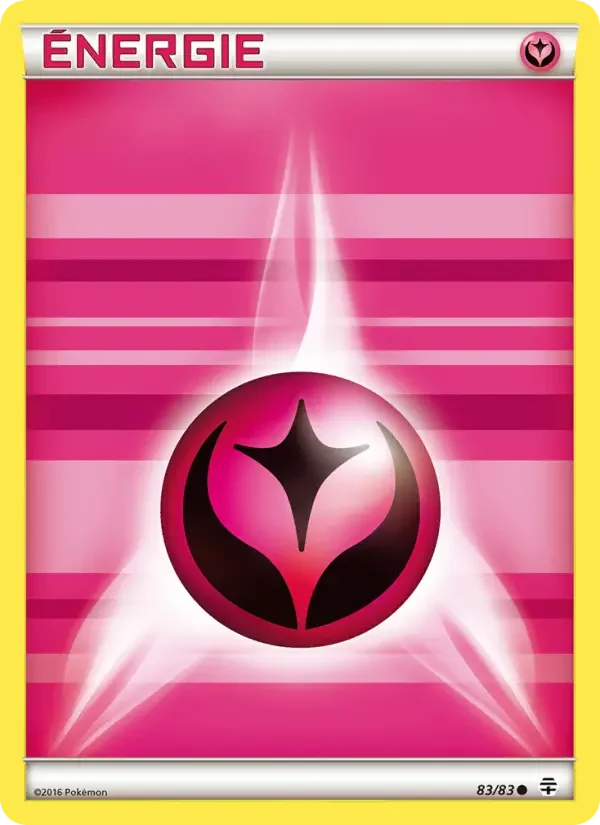 Carte Pokémon Énergie Fairy de base #83 — Générations
