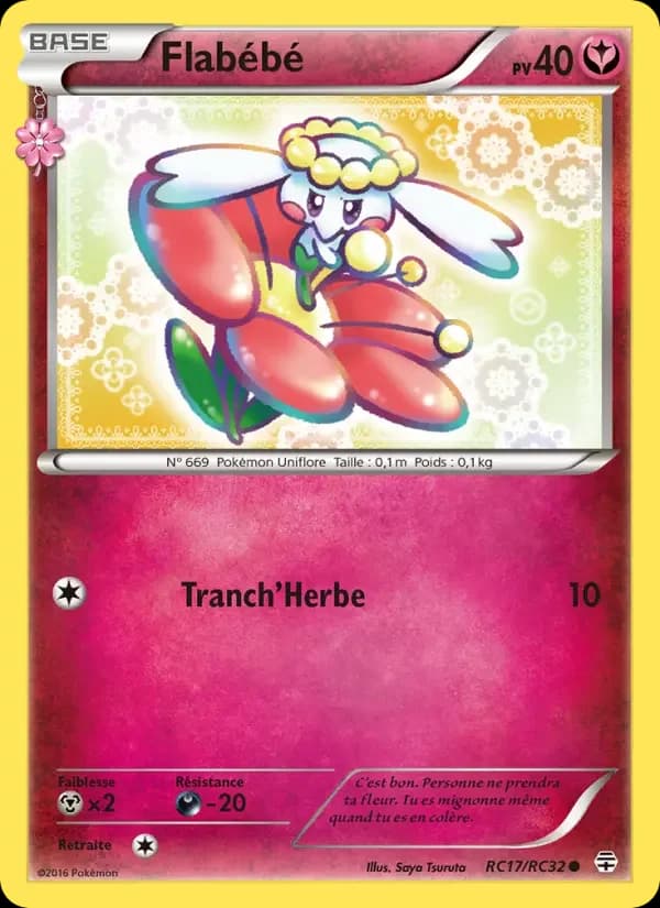 Carte Pokémon Flabébé #RC17 — Générations