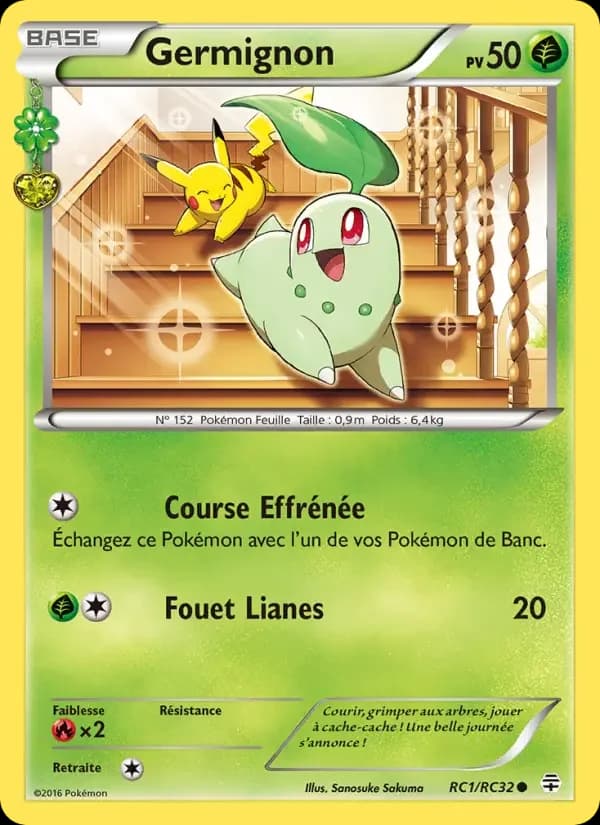 Carte Pokémon Germignon #RC1 — Générations