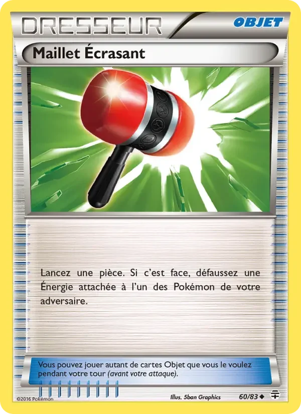 Carte Pokémon Maillet Écrasant #60 — Générations