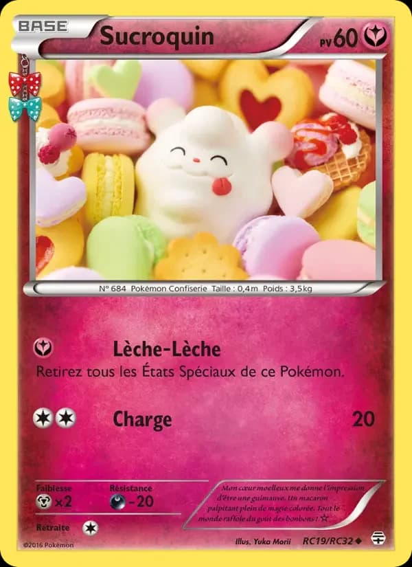 Carte Pokémon Sucroquin #RC19 — Générations