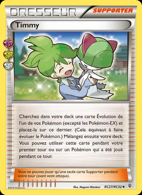 Carte Pokémon Timmy #RC27 — Générations