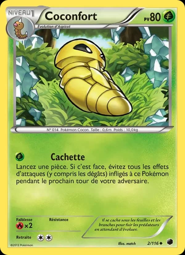 Carte Pokémon Coconfort #2 — Glaciation Plasma