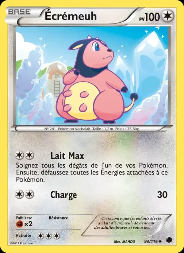 Carte Pokémon Écrémeuh #93 — Glaciation Plasma