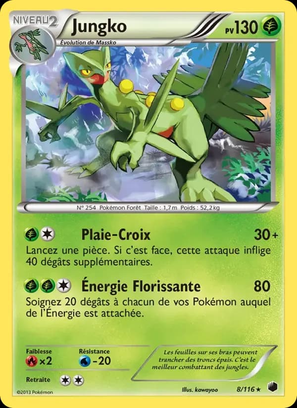 Carte Pokémon Jungko #8 — Glaciation Plasma