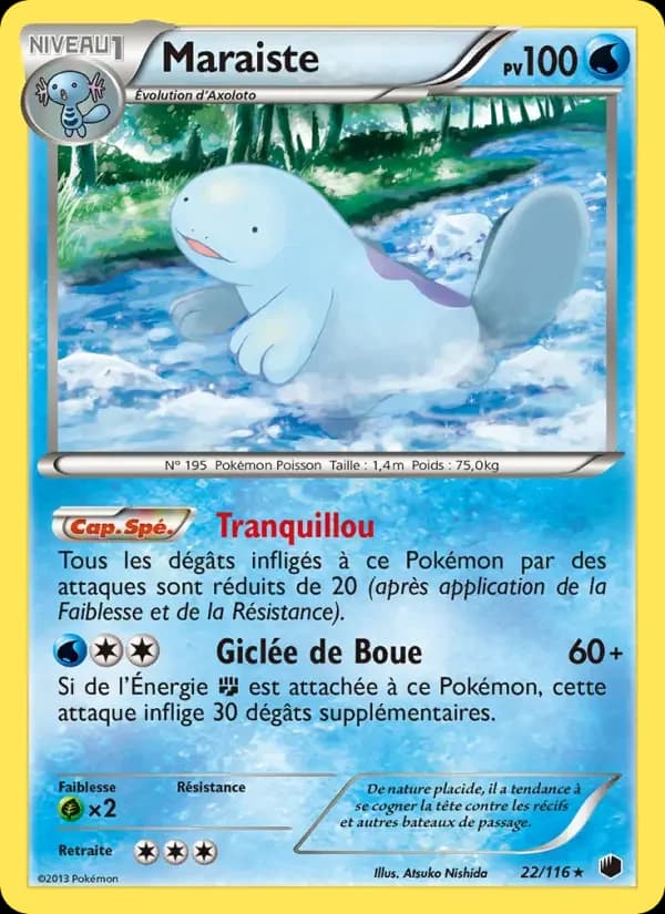 Carte Pokémon Maraiste #22 — Glaciation Plasma