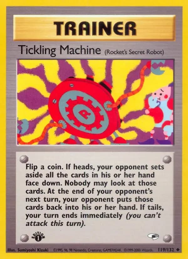 Carte Pokémon Tickling Machine #119 — Gym Heroes