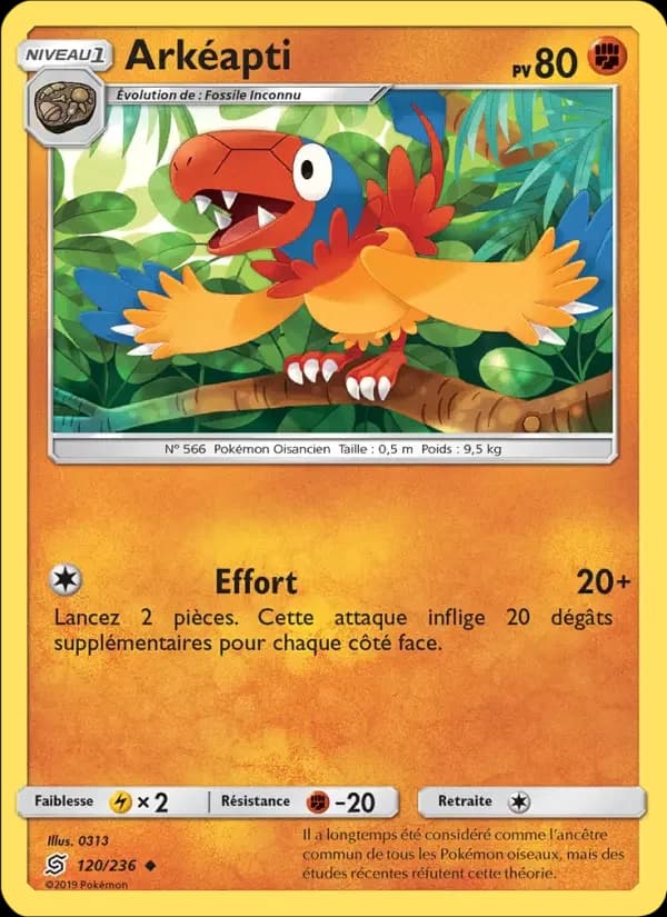 Carte Pokémon Arkéapti #120 — Harmonie des Esprits