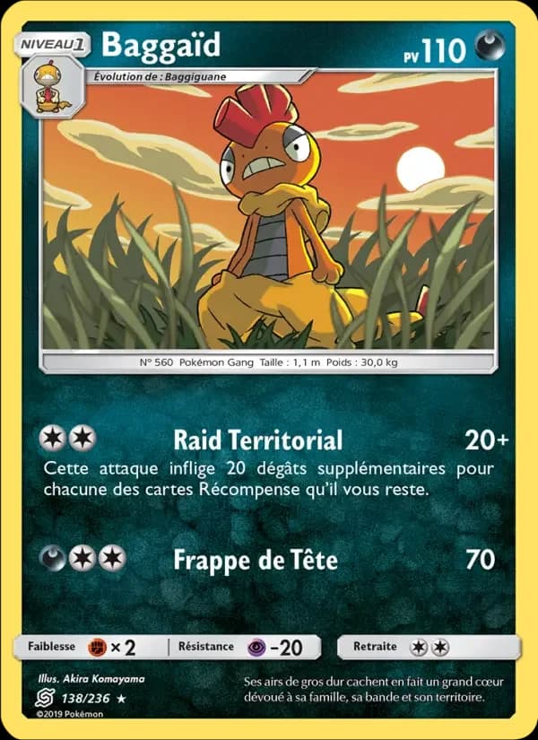 Carte Pokémon Baggaïd #138 — Harmonie des Esprits