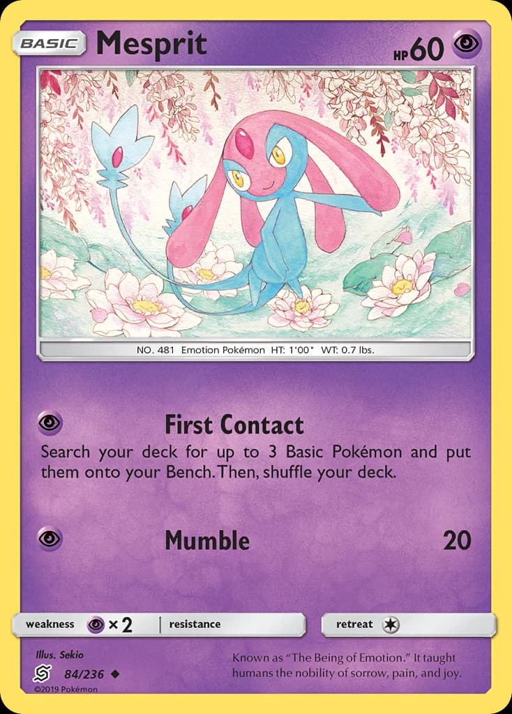 Carte Pokémon Créfollet #84 — Harmonie des Esprits