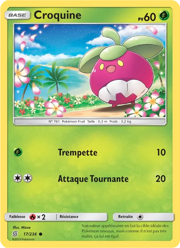 Carte Pokémon Croquine #17 — Harmonie des Esprits