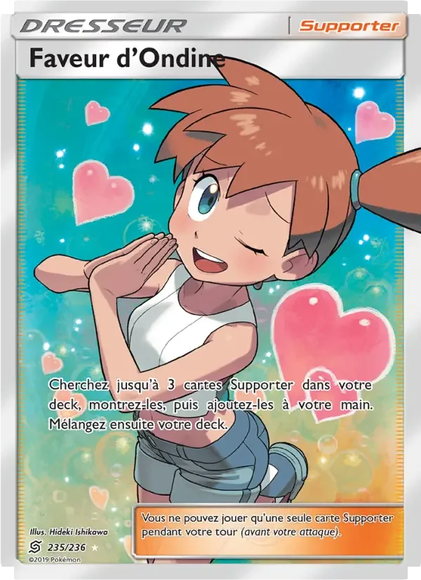 Carte Pokémon Faveur d’Ondine #235 — Harmonie des Esprits