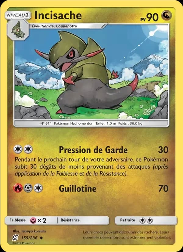 Carte Pokémon Incisache #155 — Harmonie des Esprits