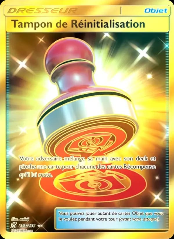 Carte Pokémon Tampon de Réinitialisation #253 — Harmonie des Esprits