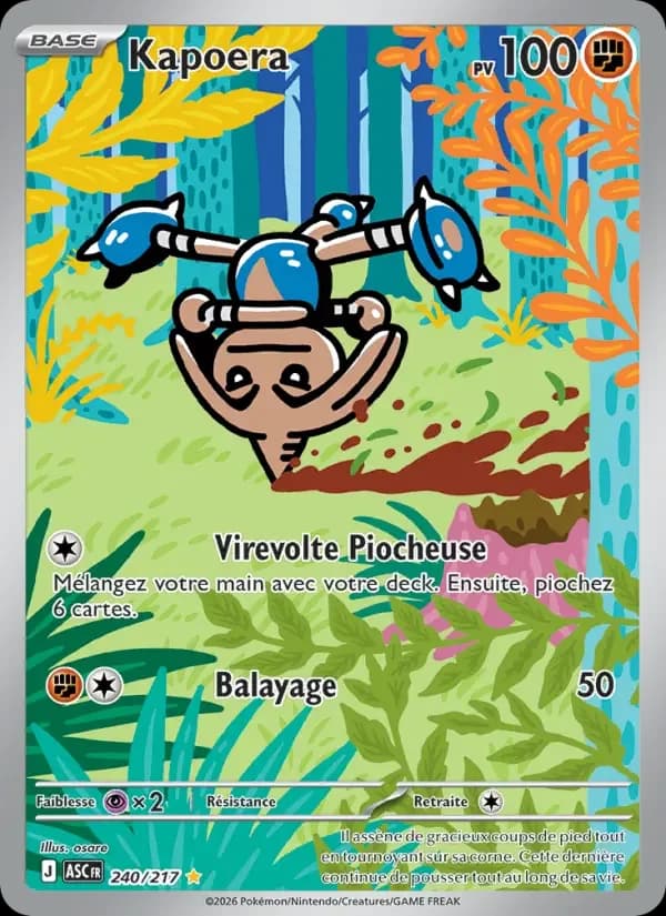 Carte Pokémon Kapoera #240 — Héros Transcendants