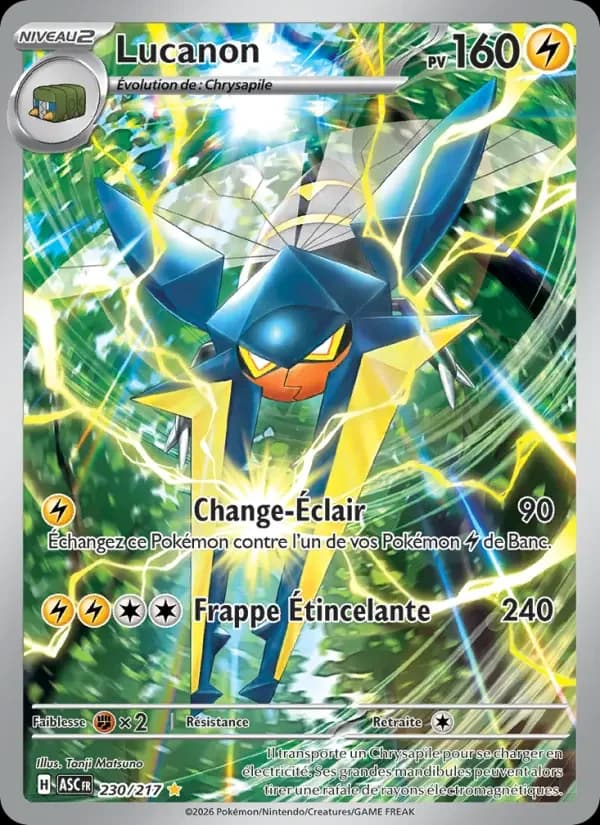 Carte Pokémon Lucanon #230 — Héros Transcendants