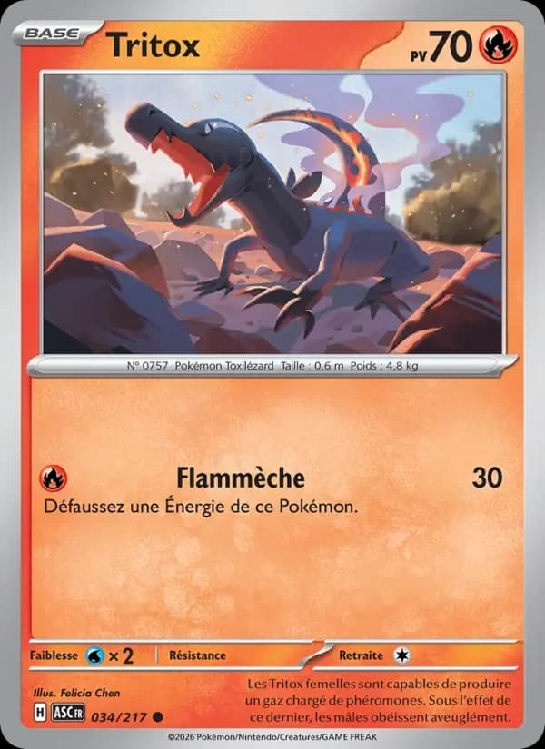 Carte Pokémon Tritox #034 — Héros Transcendants