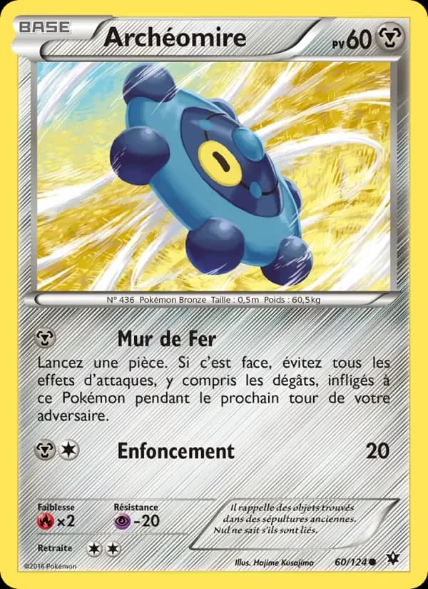 Carte Pokémon Archéomire #60 — Impact des Destins