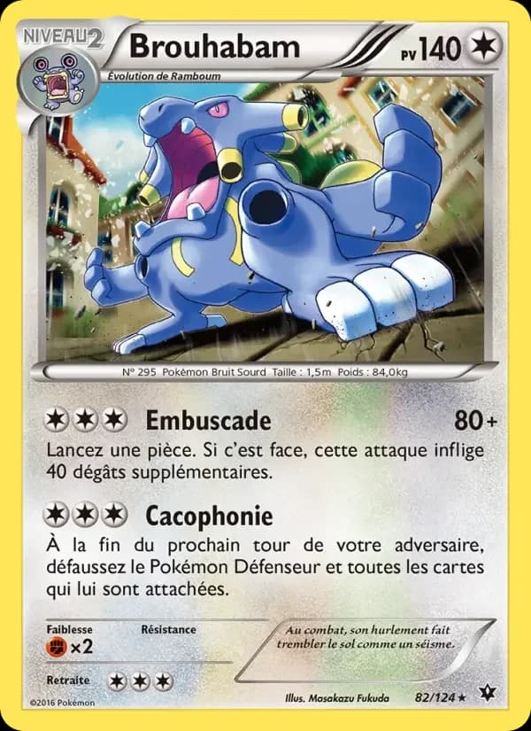 Carte Pokémon Brouhabam #82 — Impact des Destins