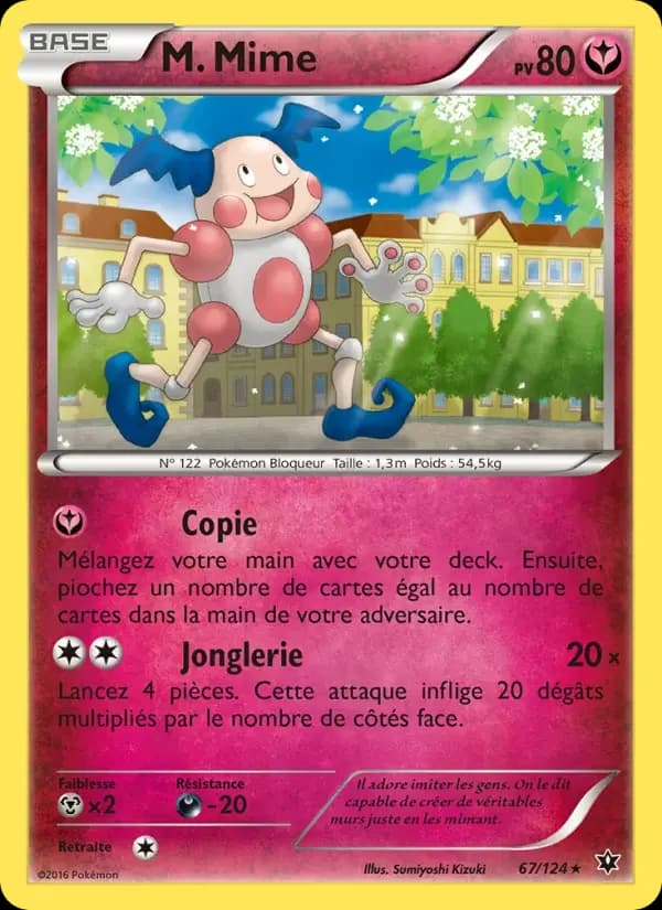 Carte Pokémon M. Mime #67 — Impact des Destins