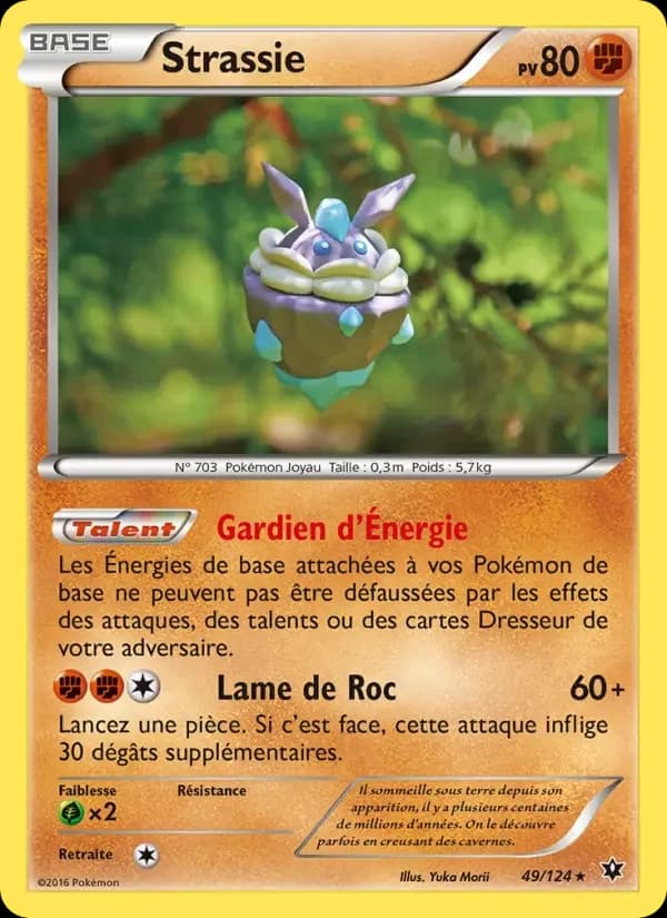 Carte Pokémon Strassie #49 — Impact des Destins