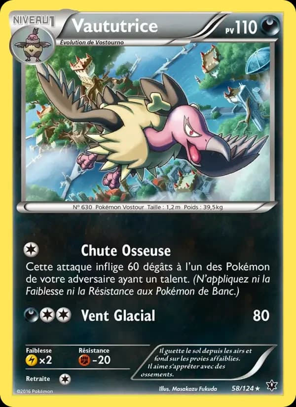 Carte Pokémon Vaututrice #58 — Impact des Destins