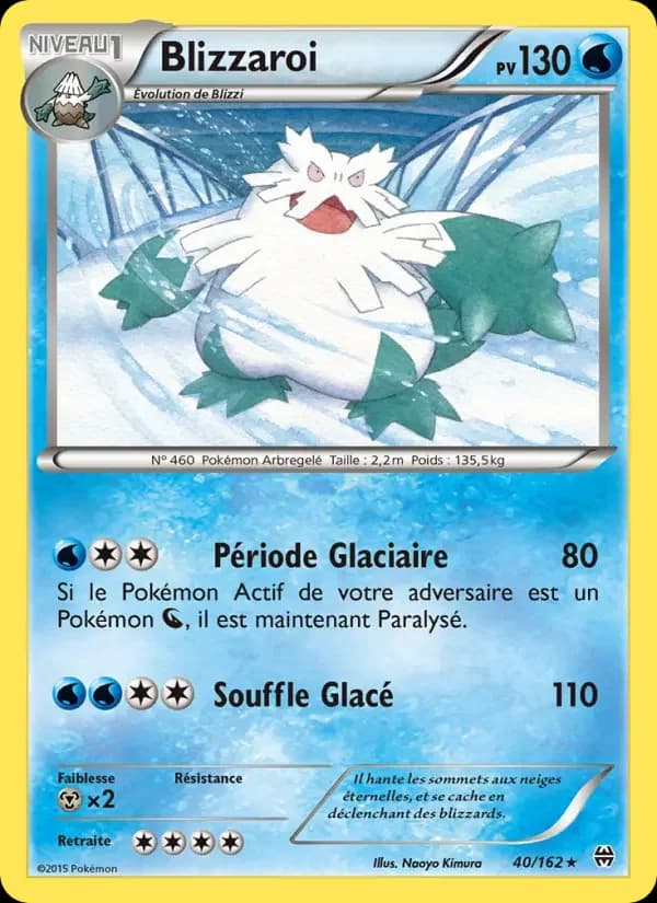 Carte Pokémon Blizzaroi #40 — Impulsion TURBO