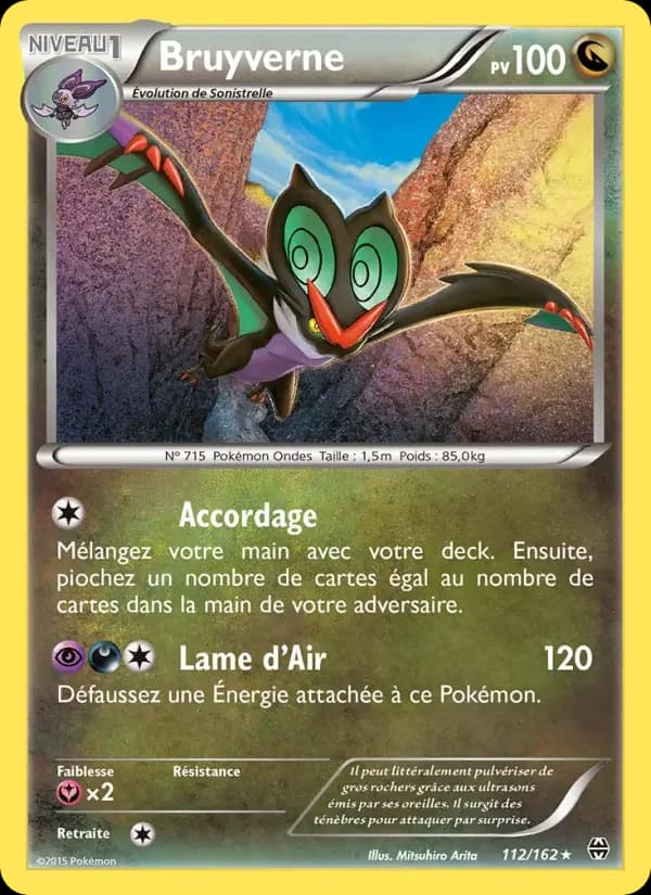 Carte Pokémon Bruyverne #112 — Impulsion TURBO