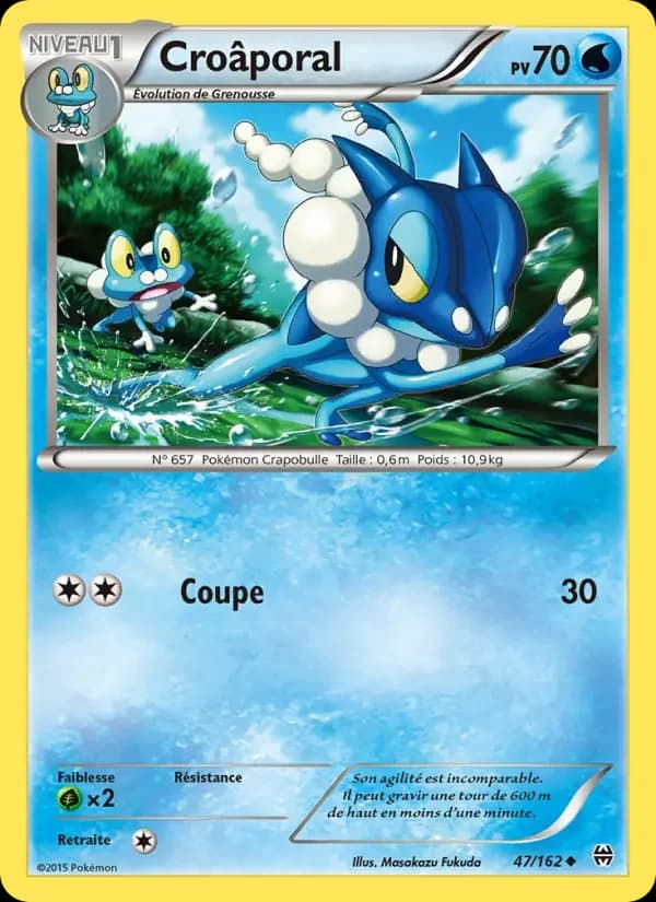 Carte Pokémon Croâporal #47 — Impulsion TURBO