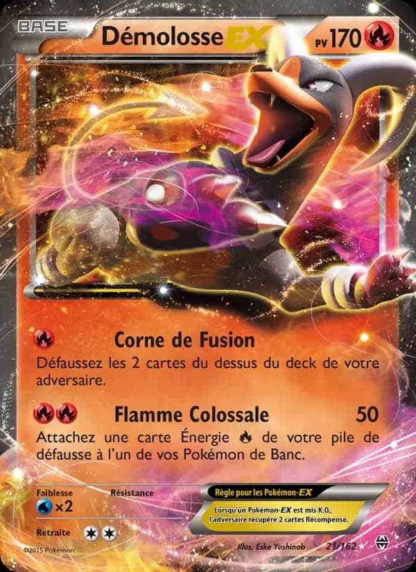Carte Pokémon Démolosse EX #21 — Impulsion TURBO
