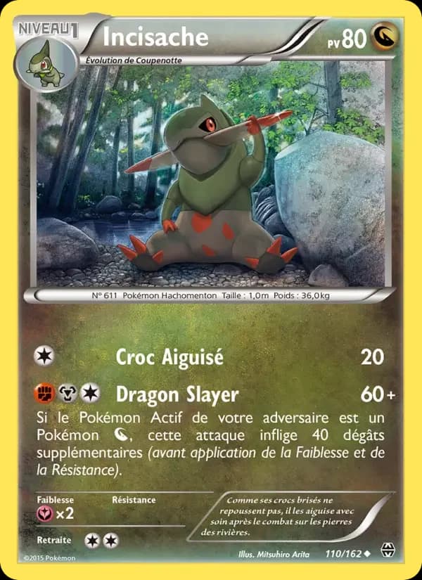 Carte Pokémon Incisache #110 — Impulsion TURBO
