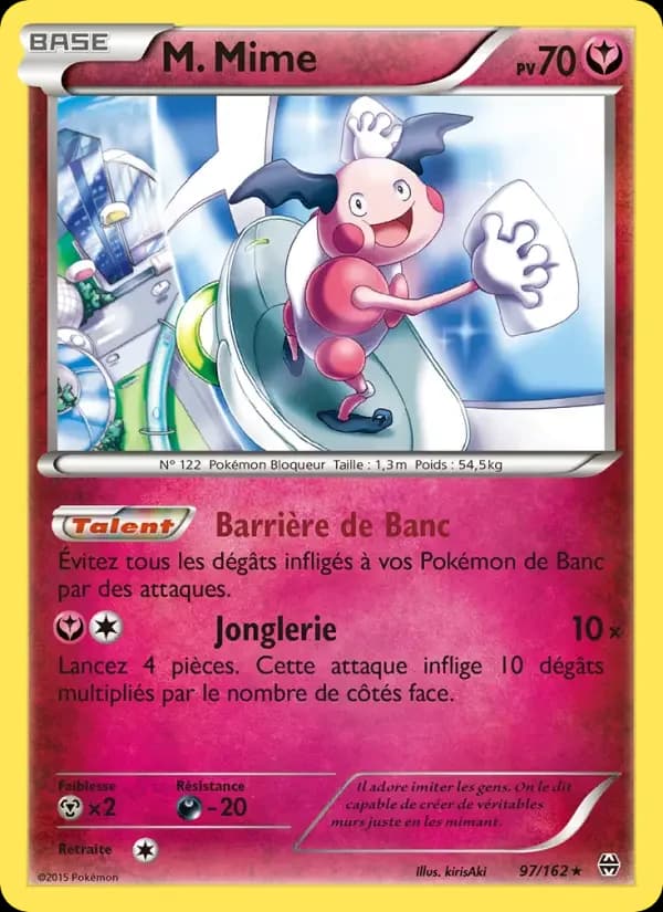 Carte Pokémon M. Mime #97 — Impulsion TURBO