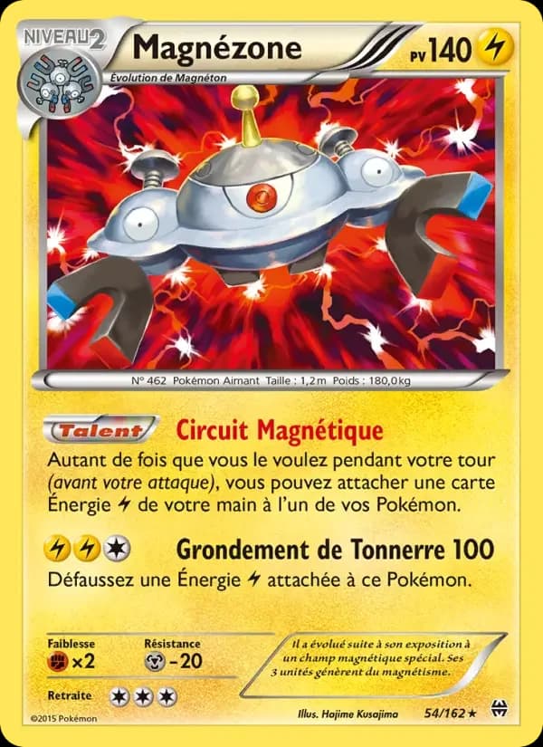 Carte Pokémon Magnézone #54 — Impulsion TURBO