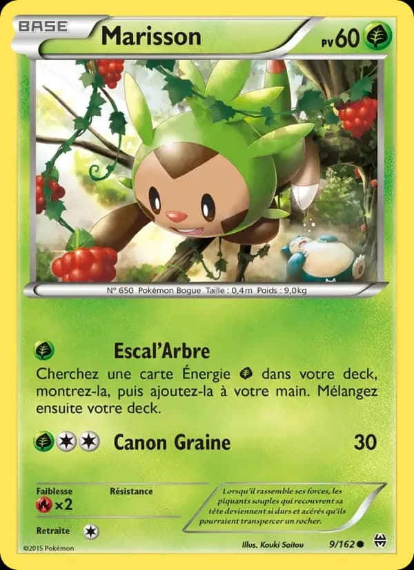 Carte Pokémon Marisson #9 — Impulsion TURBO