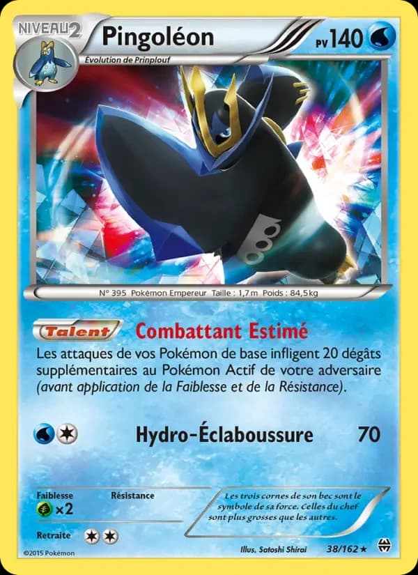 Carte Pokémon Pingoléon #38 — Impulsion TURBO