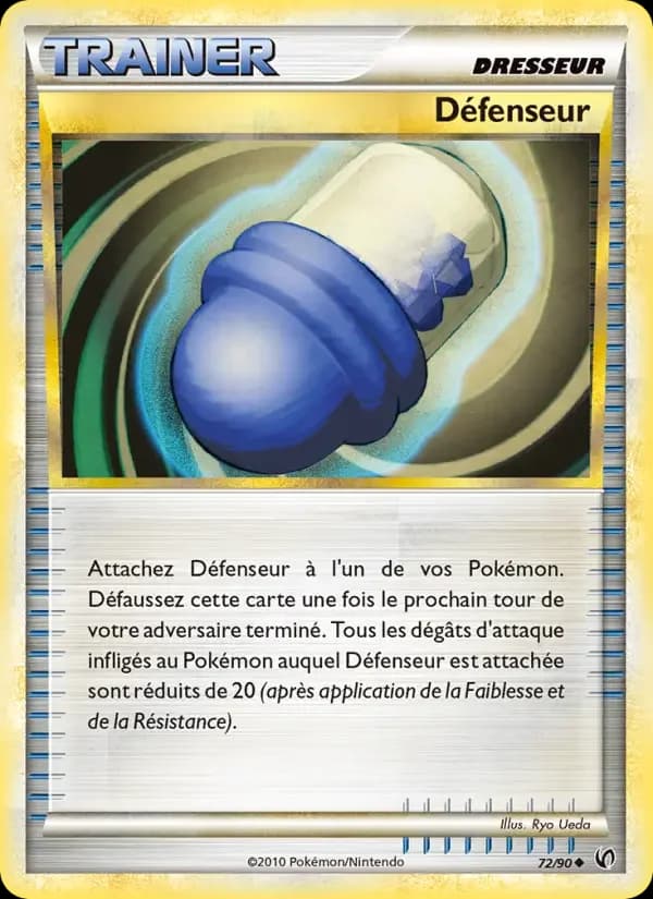 Carte Pokémon Défenseur #72 — Indomptable