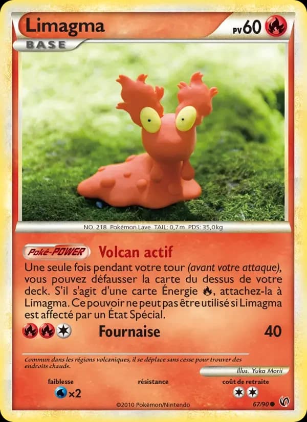 Carte Pokémon Limagma #67 — Indomptable